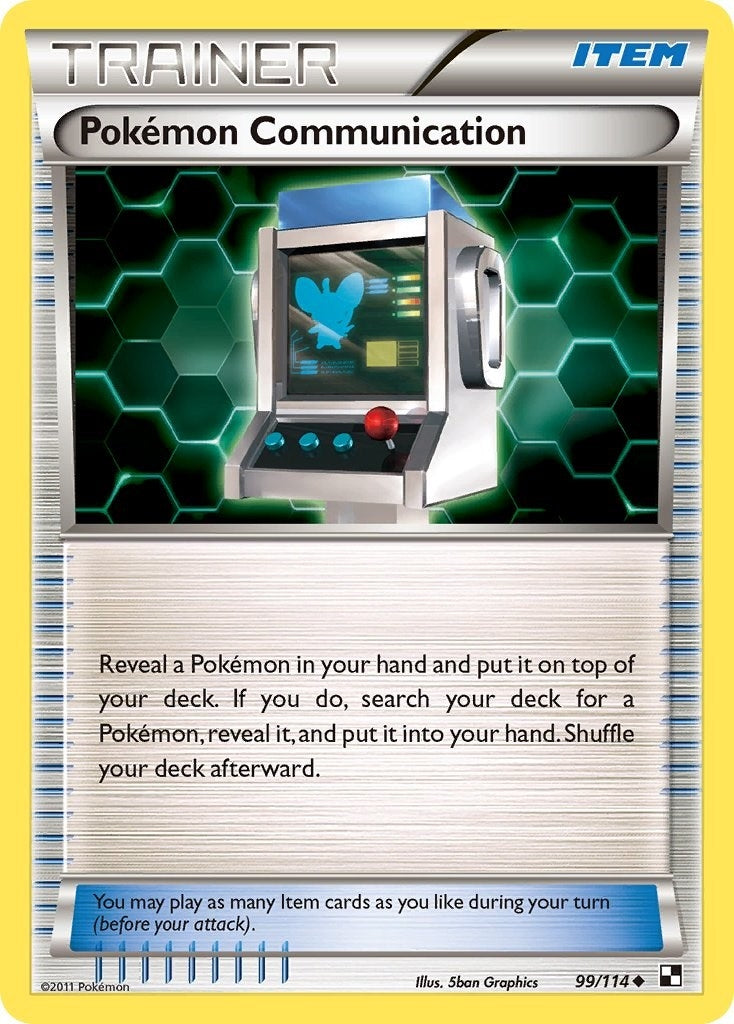 Image for Pokemon Communication (99/114) [Black and White] - Pokemon
