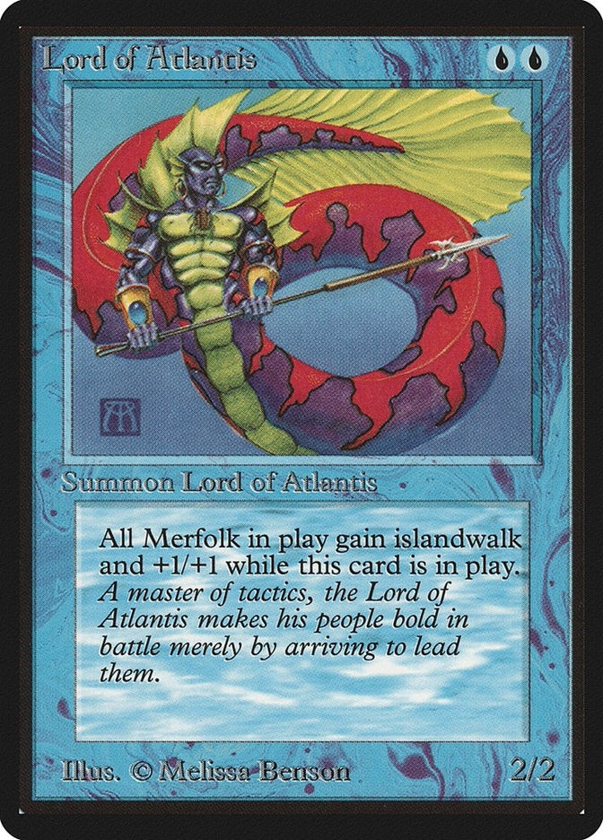 Image for Lord of Atlantis [Beta Edition] - Magic: The Gathering