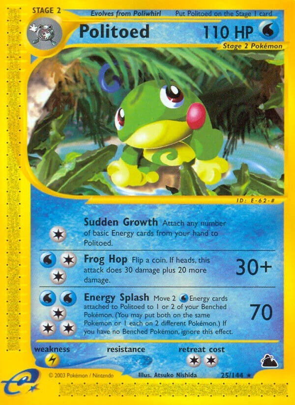 Image for Politoed (25) (025/144) [Skyridge] - Pokemon