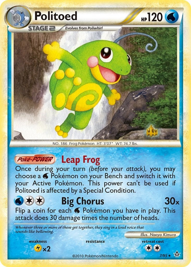 Image for Politoed (7/95) [Unleashed] - Pokemon