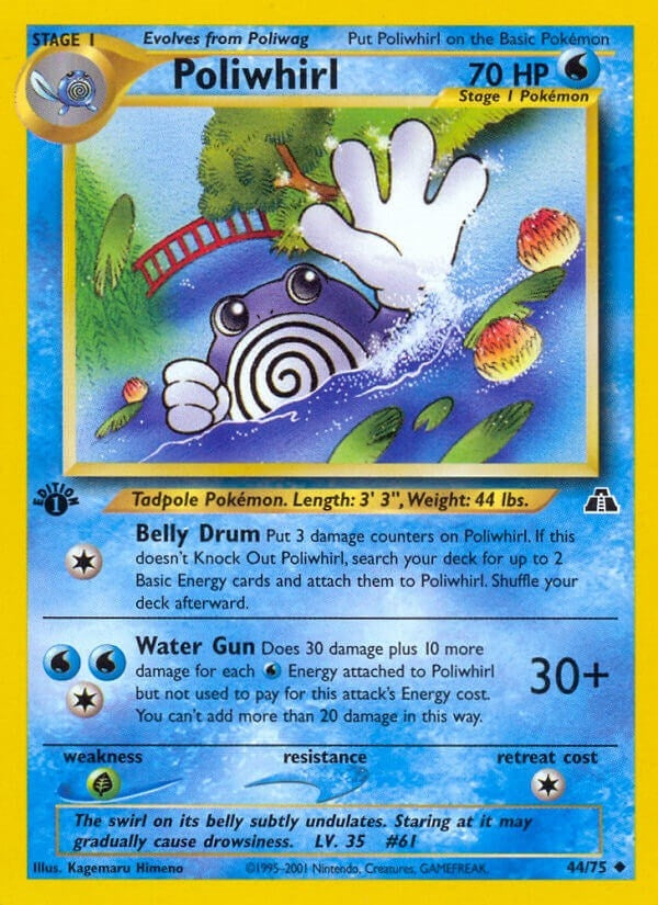 Image for Poliwhirl (44/75) [Neo Discovery] - Pokemon