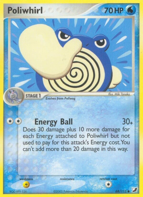 Image for Poliwhirl (68/115) [Unseen Forces] - Pokemon