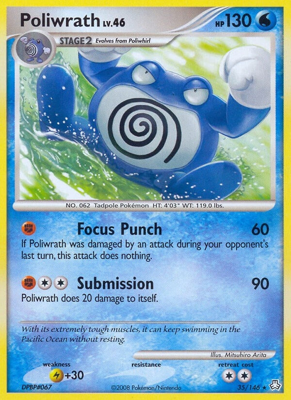 Image for Poliwrath (35/146) [Legends Awakened] - Pokemon