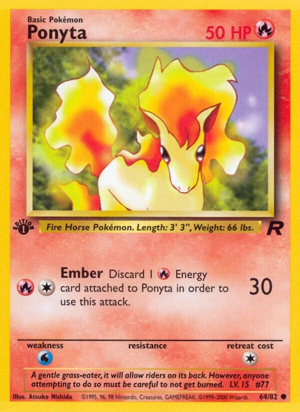 Image for Ponyta (64/82) [Team Rocket] - Pokemon