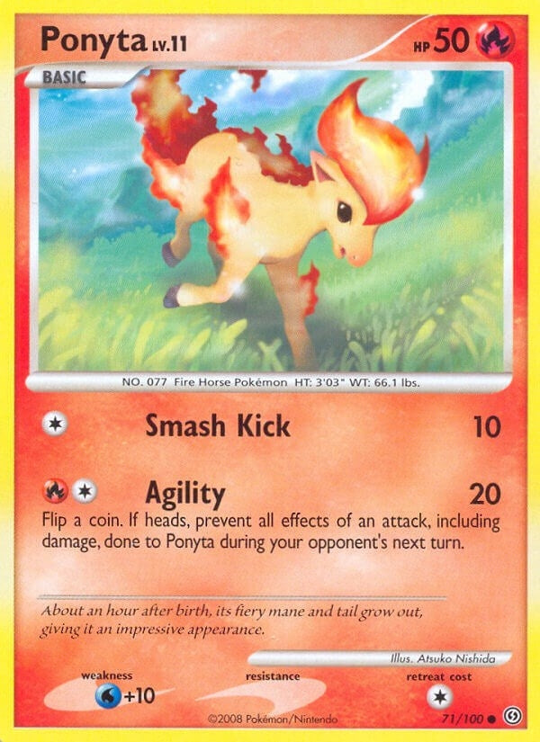 Image for Ponyta (71/100) [Stormfront] - Pokemon