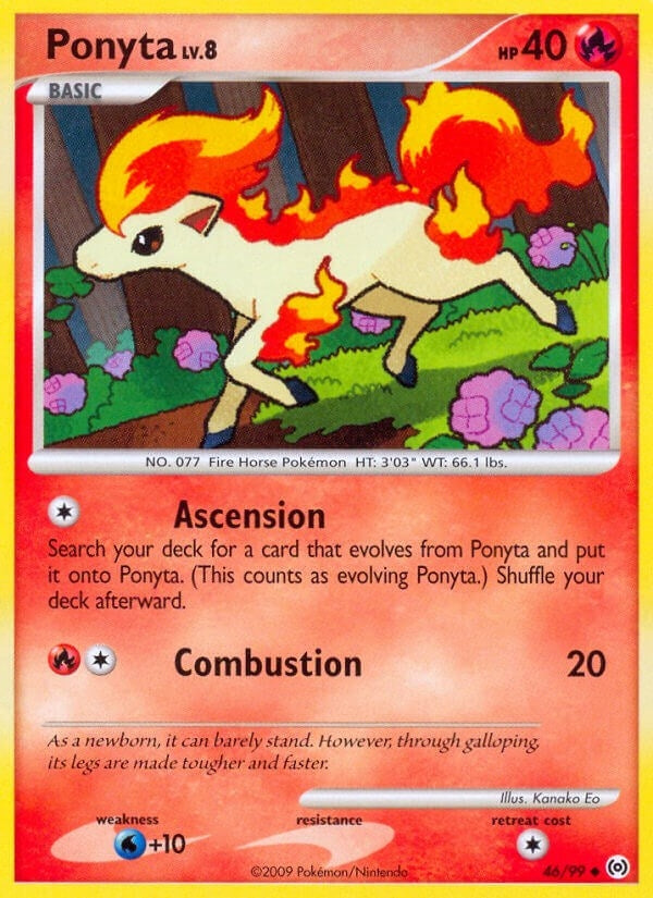 Image for Ponyta (46) (46/99) [Arceus] - Pokemon