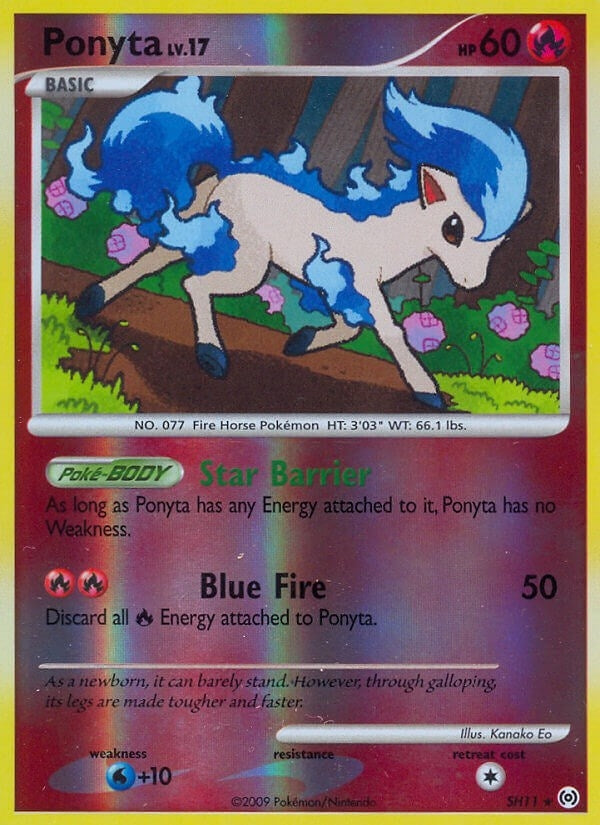 Image for Ponyta (Shiny) (SH11) [Arceus] - Pokemon