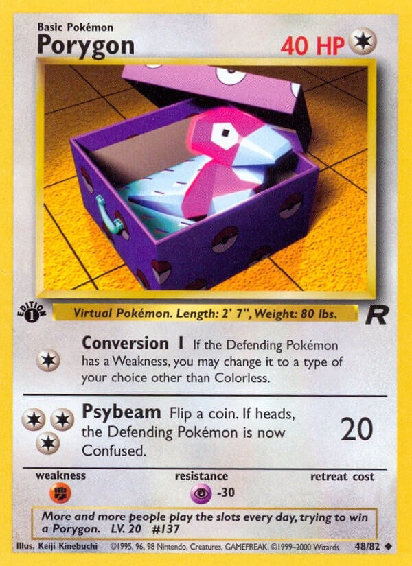 Image for Porygon (48/82) [Team Rocket] - Pokemon