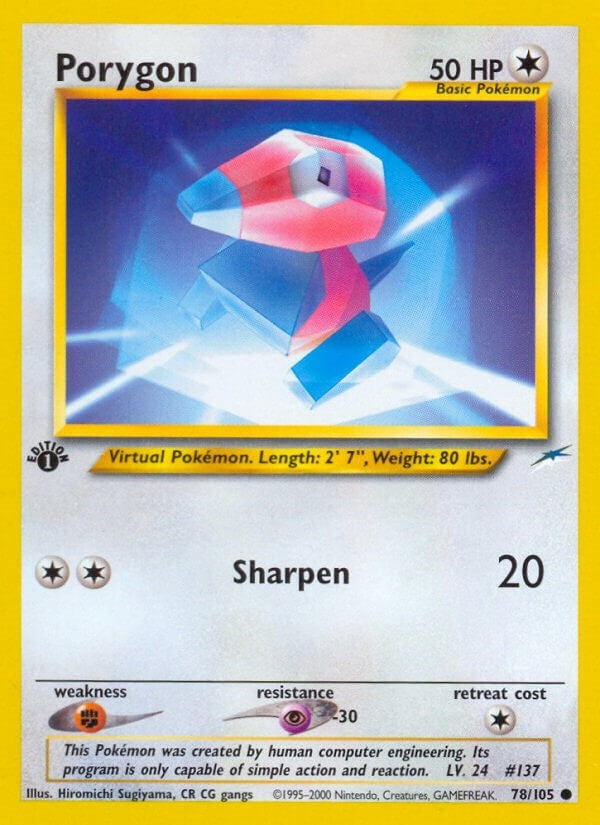 Image for Porygon (078/105) [Neo Destiny] - Pokemon