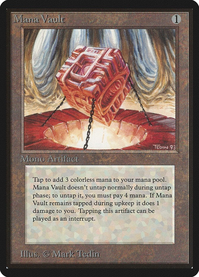 Image for Mana Vault [Beta Edition] - Magic: The Gathering
