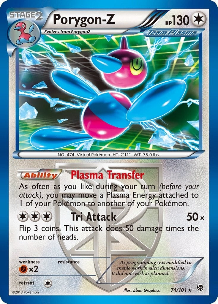 Image for Porygon-Z (Team Plasma) (74/101) [Plasma Blast] - Pokemon
