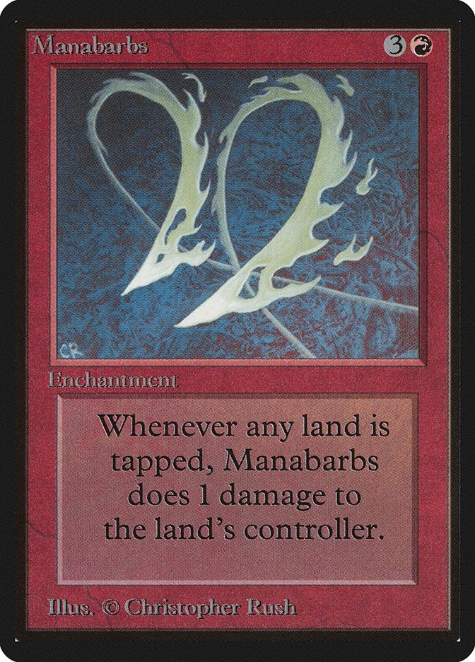 Image for Manabarbs [Beta Edition] - Magic: The Gathering