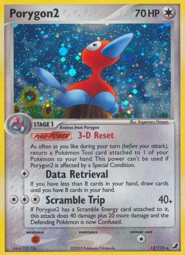 Image for Porygon2 (12/115) [Unseen Forces] - Pokemon