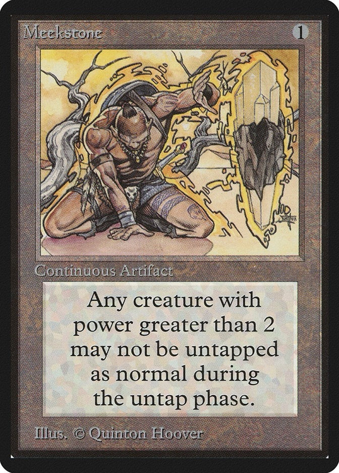 Image for Meekstone [Beta Edition] - Magic: The Gathering