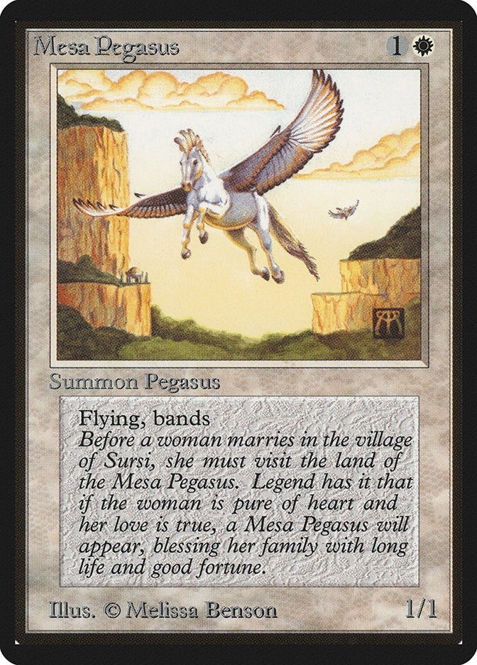 Image for Mesa Pegasus [Beta Edition] - Magic: The Gathering