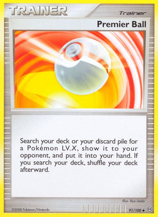 Image for Premier Ball (91/100) [Stormfront] - Pokemon