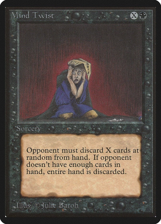 Image for Mind Twist [Beta Edition] - Magic: The Gathering