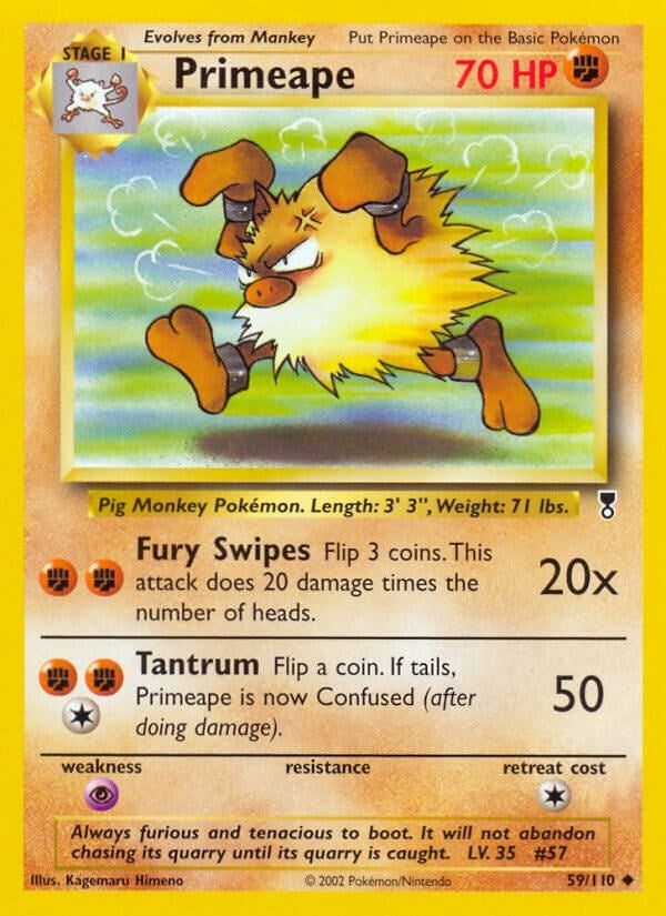 Image for Primeape (059/110) [Legendary Collection] - Pokemon