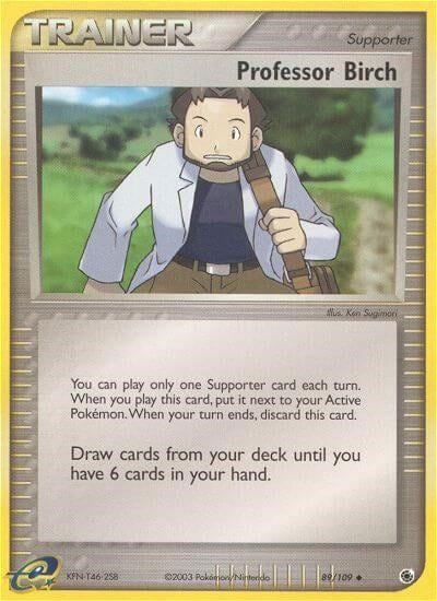 Image for Professor Birch (89/109) [Ruby and Sapphire] - Pokemon