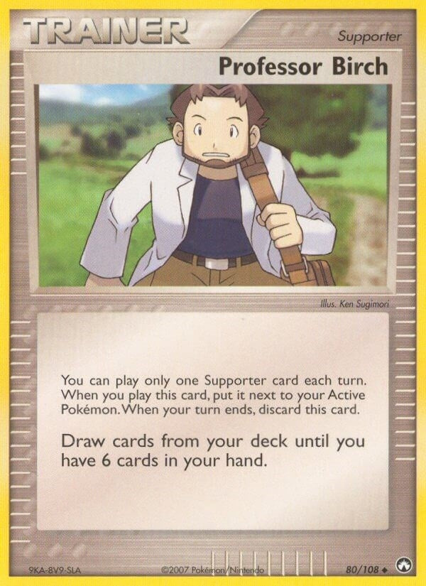 Image for Professor Birch (80/108) [Power Keepers] - Pokemon