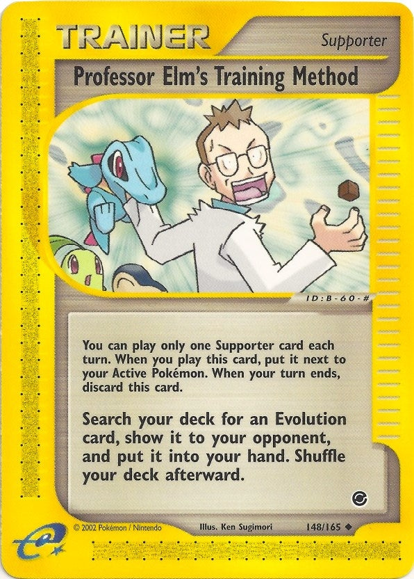Image for Professor Elm's Training Method (148/165) [Expedition] - Pokemon
