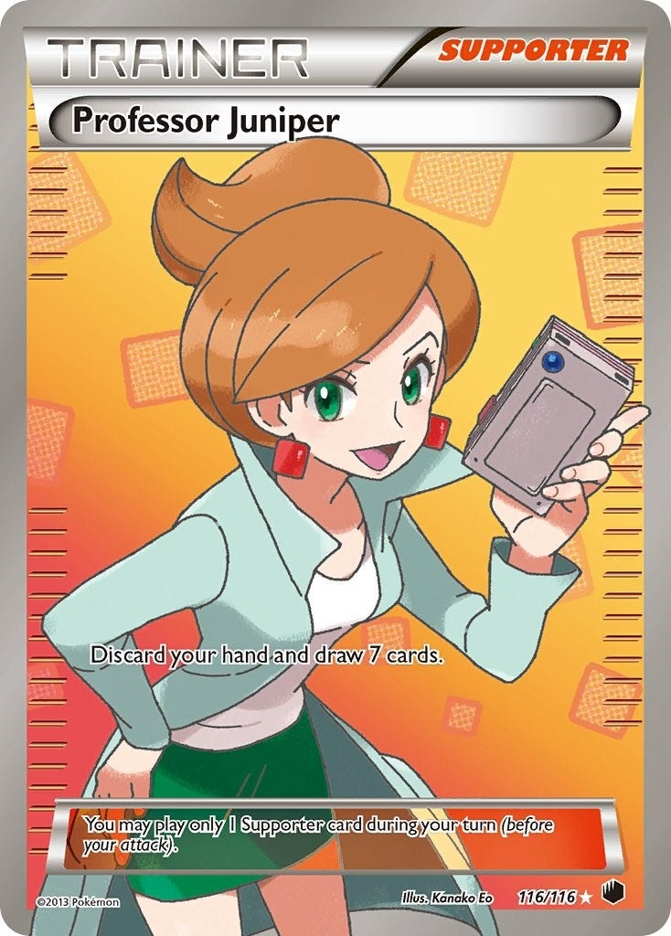 Image for Professor Juniper (116 Full Art) (116/116) [Plasma Freeze] - Pokemon