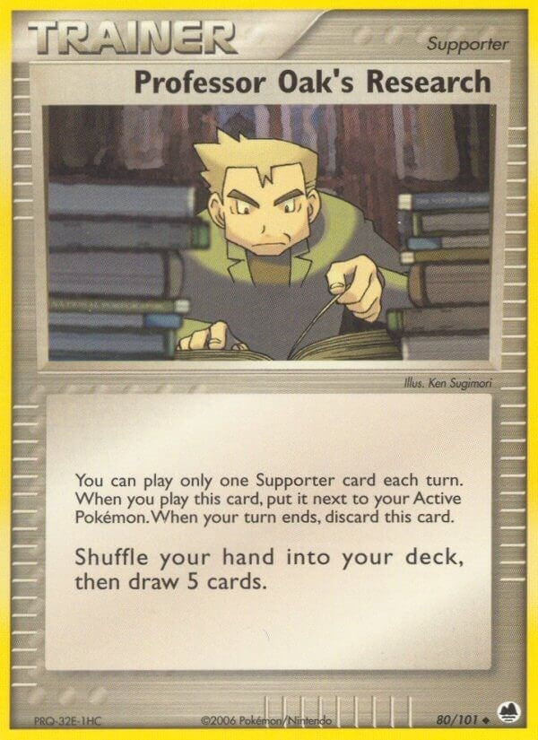 Image for Professor Oak's Research (80/101) [Dragon Frontiers] - Pokemon