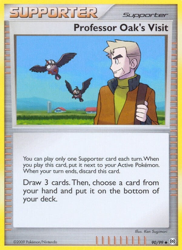Image for Professor Oak's Visit (90/99) [Arceus] - Pokemon