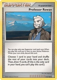 Image for Professor Rowan (112/130) [Diamond and Pearl] - Pokemon