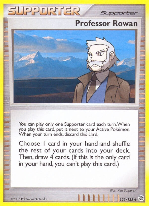 Image for Professor Rowan (123/132) [Secret Wonders] - Pokemon