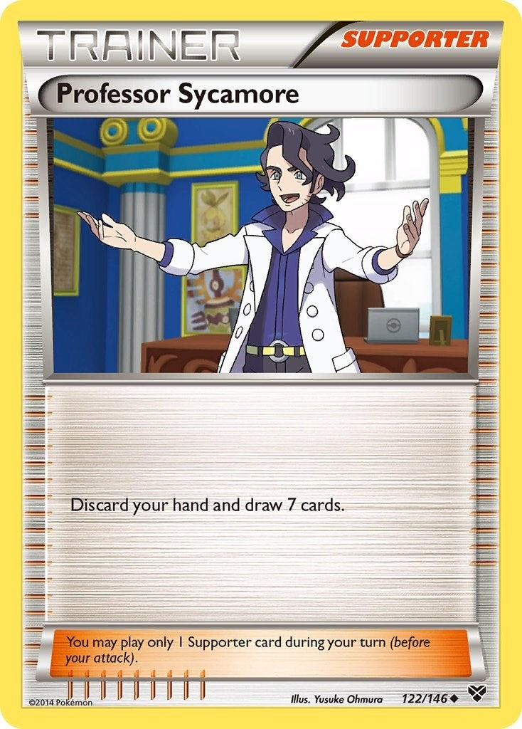 Image for Professor Sycamore (122/146) [XY Base Set] - Pokemon