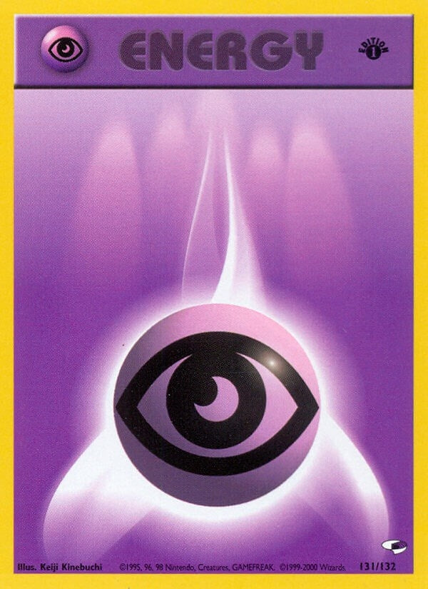 Image for Psychic Energy (131/132) [Gym Heroes] - Pokemon