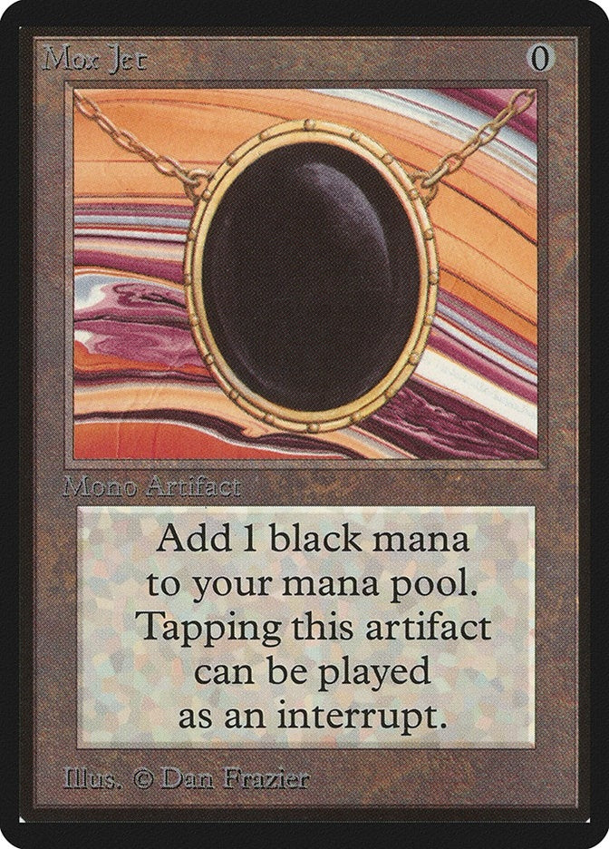 Image for Mox Jet [Beta Edition] - Magic: The Gathering