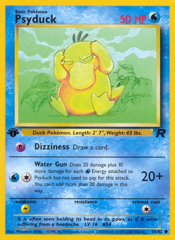 Image for Psyduck (65/82) [Team Rocket] - Pokemon