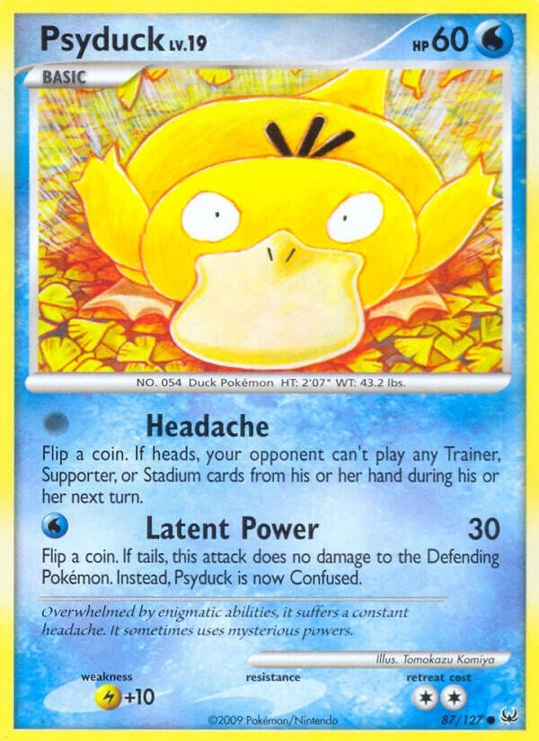 Image for Psyduck (87/127) [Platinum] - Pokemon