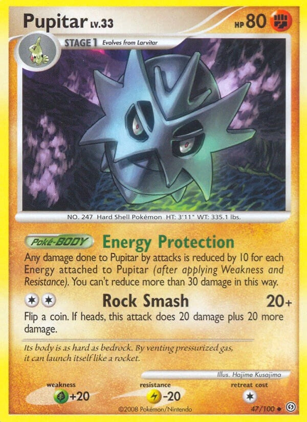 Image for Pupitar (47/100) [Stormfront] - Pokemon