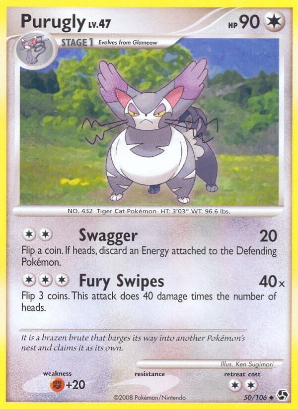 Image for Purugly (50/106) [Great Encounters] - Pokemon