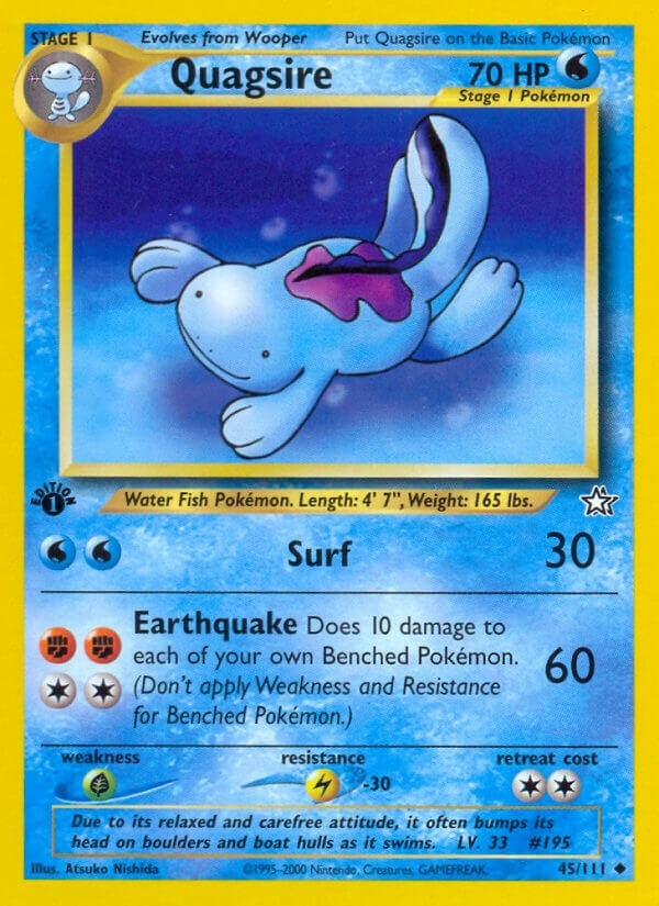 Image for Quagsire (045/111) [Neo Genesis] - Pokemon