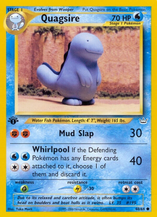 Image for Quagsire (48/64) [Neo Revelation] - Pokemon