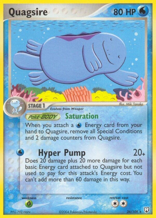 Image for Quagsire (26/109) [Team Rocket Returns] - Pokemon