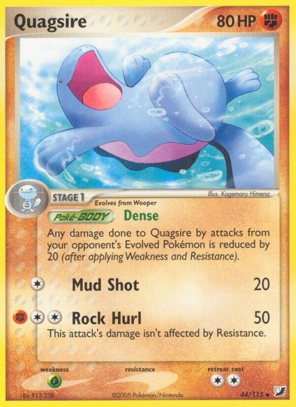 Image for Quagsire (44/115) [Unseen Forces] - Pokemon