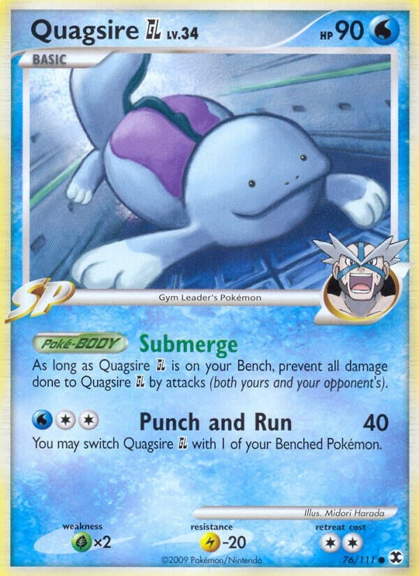 Image for Quagsire GL (76/111) [Rising Rivals] - Pokemon