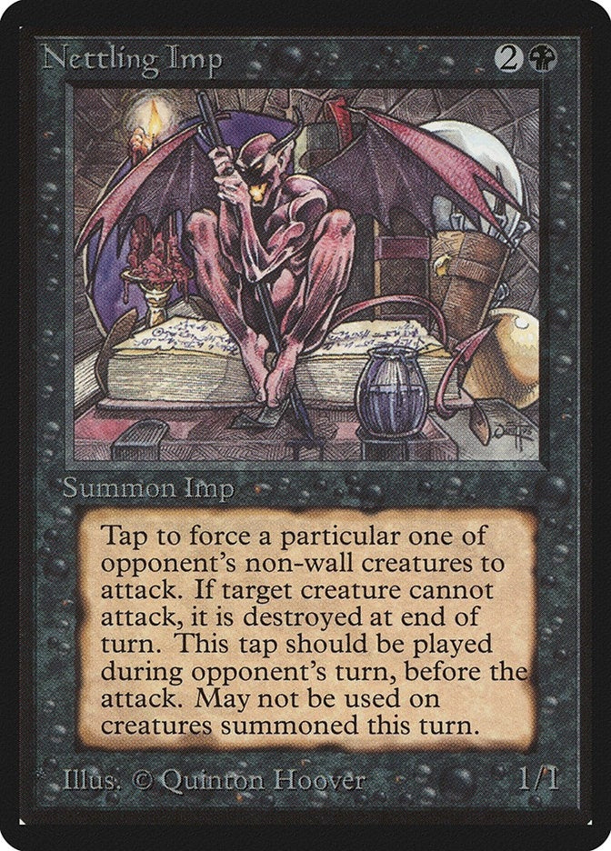 Image for Nettling Imp [Beta Edition] - Magic: The Gathering