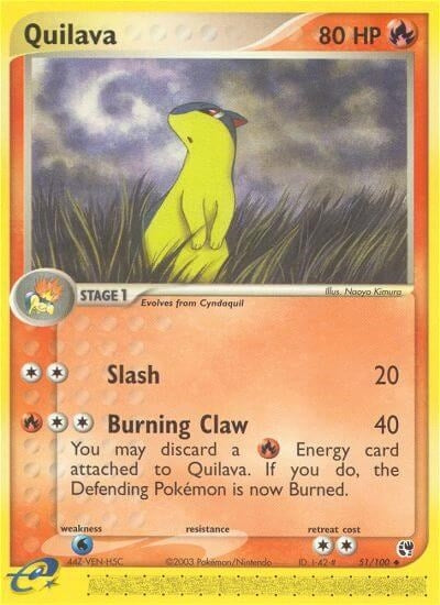 Image for Quilava (51/100) [Sandstorm] - Pokemon