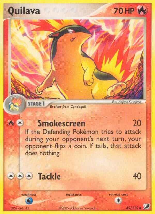 Image for Quilava (45/115) [Unseen Forces] - Pokemon