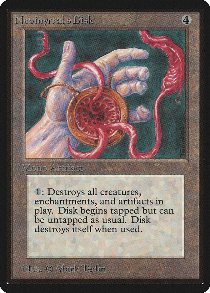 Image for Nevinyrral's Disk [Beta Edition] - Magic: The Gathering