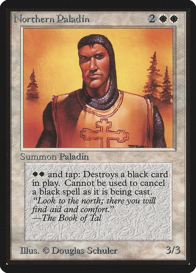 Image for Northern Paladin [Beta Edition] - Magic: The Gathering
