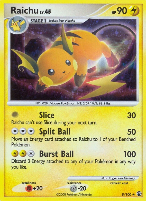 Image for Raichu (8/100) [Stormfront] - Pokemon
