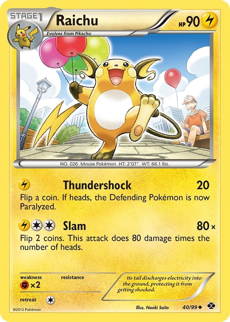 Raichu (40/99) [Next Destinies]