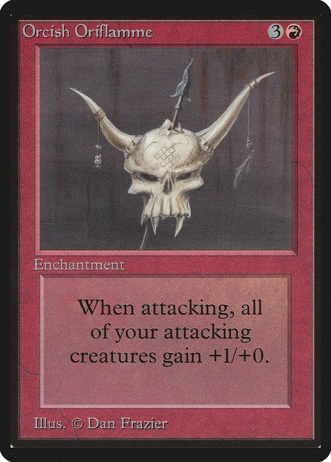 Image for Orcish Oriflamme [Beta Edition] - Magic: The Gathering